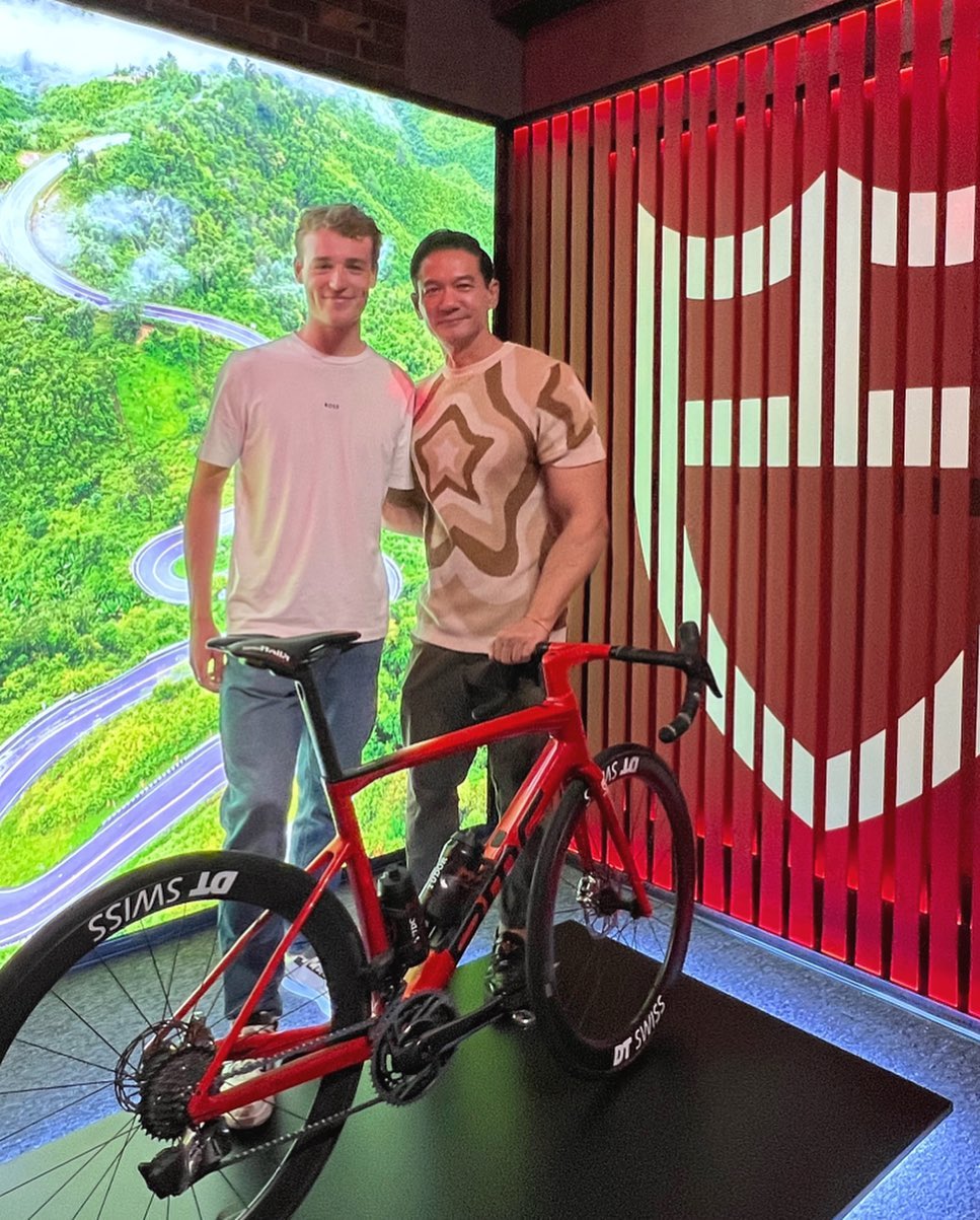 Meeting the Tudor Watch pro cycling team